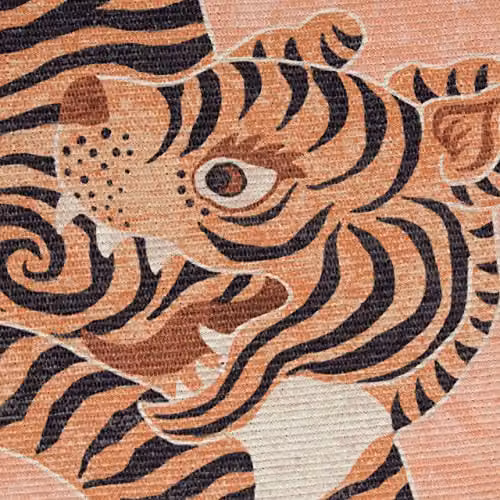 Riva Home Terrys Animal Print Outdoor Rug, Orange, W: 120 cm, D: 170 cm – 4