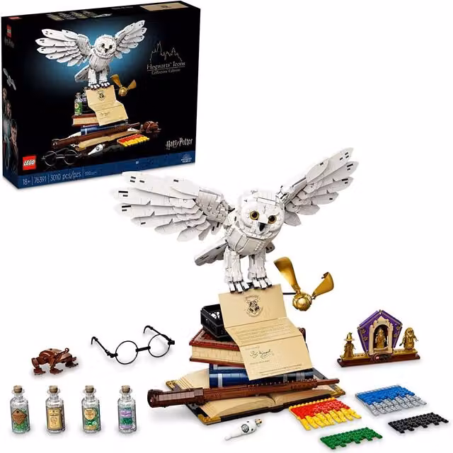 LEGO Harry Potter Icon Edition Multicolour and Gold Creative Building Set