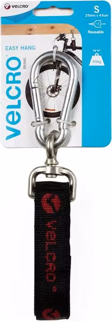 Velcro Brand Easy Hang Strap, Black, 40kg Load Capacity