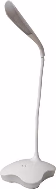 mysmartbuy LED Touch Control Desk Lamp with Nightlight in White, H40 x W10 x D10 cm