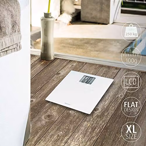 Medisana PS 470 XL Digital Glass Personal Bathroom Scales, White – 2