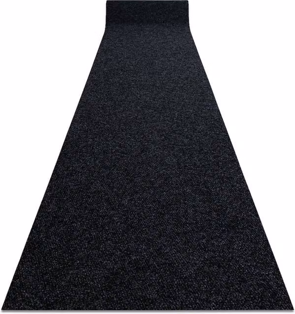 RugsX Non-Slip Rectangular Runner in Black, W/D/H: 100 x 350 cm – 1