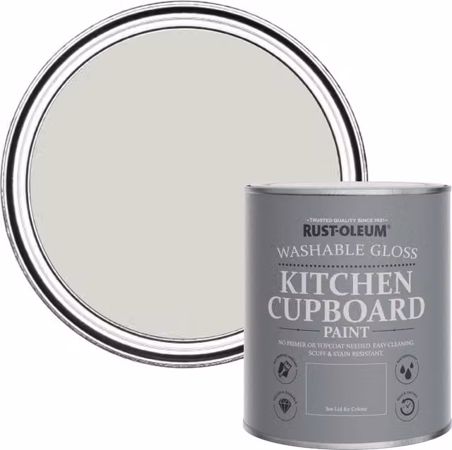 Rust-Oleum Kitchen Cupboard Paint in Gloss Finish, Bare Birch, 750ml