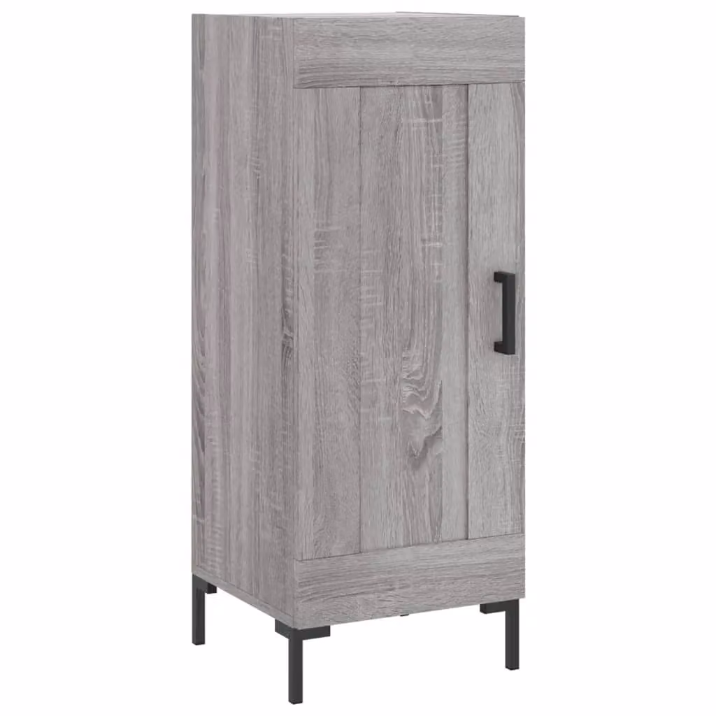 Berkfield Home Grey Sonoma Sideboard, W/D/H: 34.5 x 34.5 x 90 cm – 2