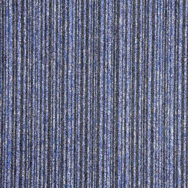 Vital Contract Carpet Tiles in Blue, 5.5mm Loop Pile Polyamide, 5m2 (20 Tiles Per Box)