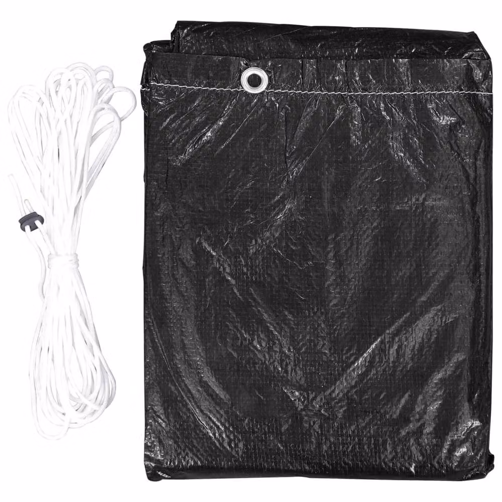 Berkfield Home Water-Repellent Gas BBQ Covers, 2 Pack, Black, W/D/H: 170 x 90 x 60 cm – 3