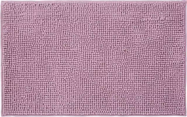Allure Bath Fashions Chenille Bobble Microfibre Bath Mat, Purple, W: 60 cm, D: 90 cm – 1