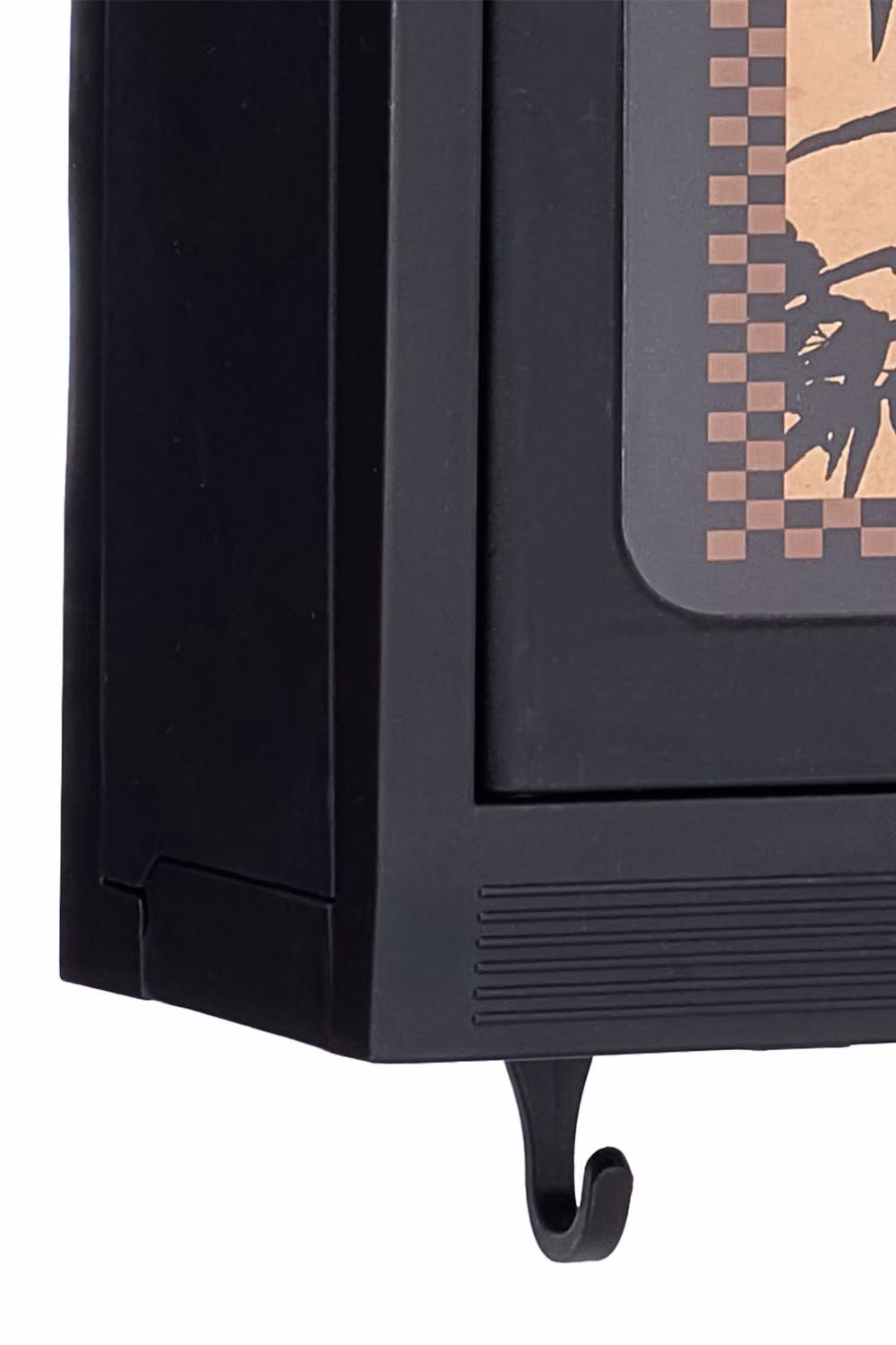 Garden Sanctuary Mid-Century Wall-Mounted Bathroom and Kitchen Storage Cabinet with Hinged Doors in Black – 5