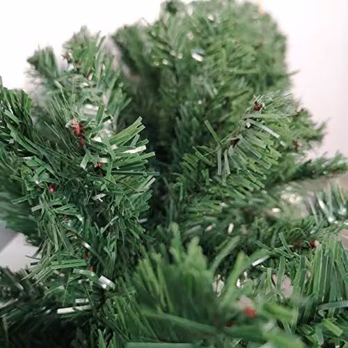 Premier Super Bushy Deluxe Green Christmas Garland – 4