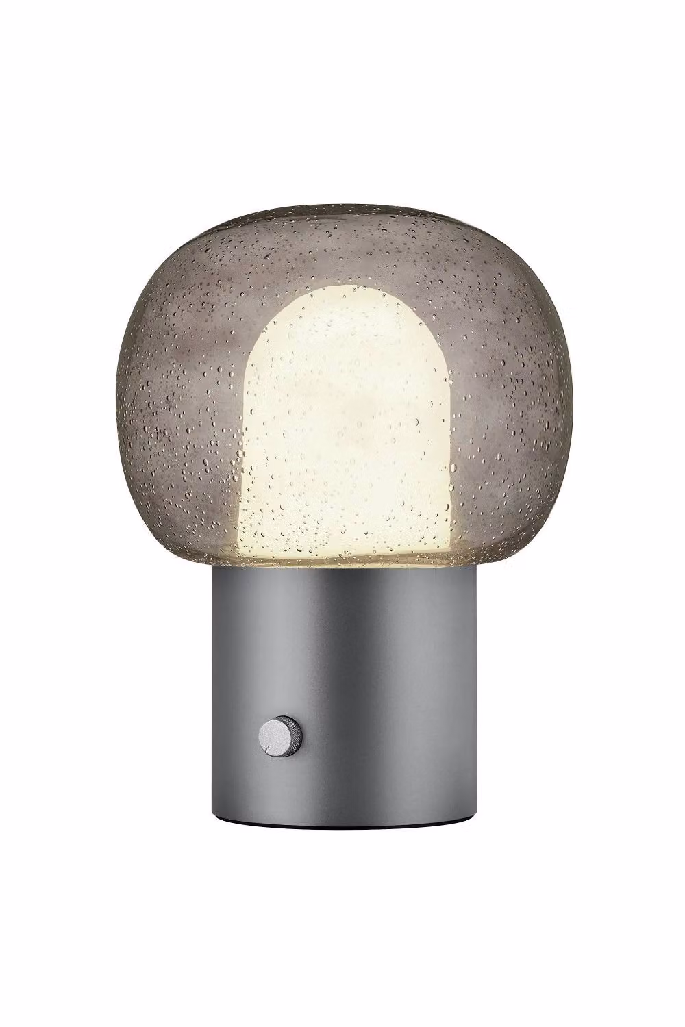 Blomus IRIS Table Lamp in Grey with Glass Dome – 2