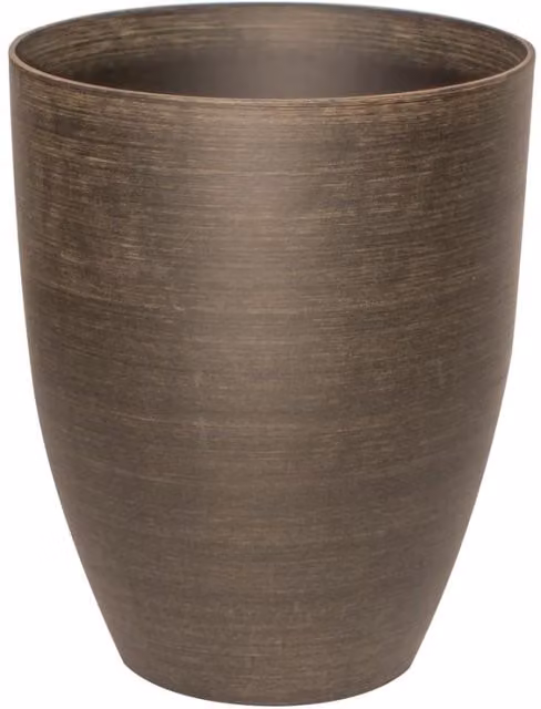 Primrose Black Cortina Stone Round Tall Conical Planter
