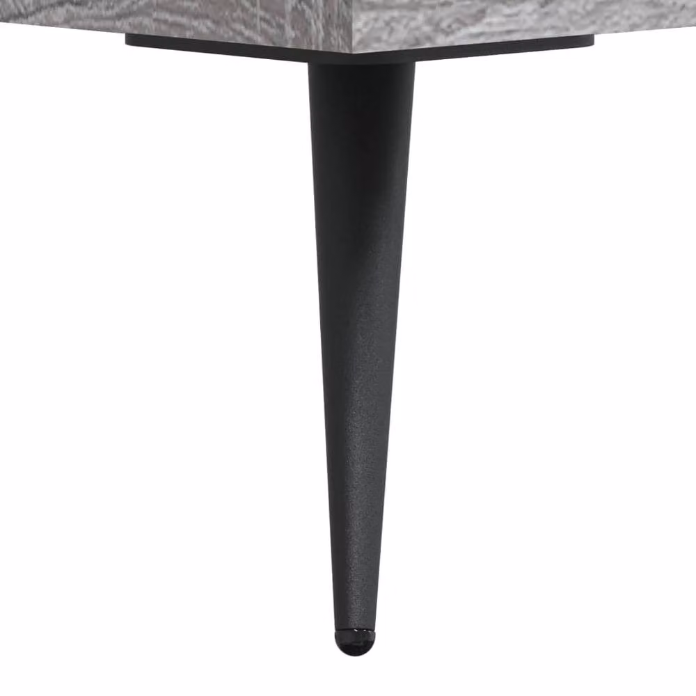 Berkfield Home Grey Sonoma Decorative Coffee Table, W/D/H: 50 x 50 x 40 cm – 3