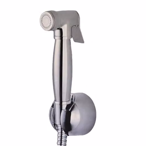 Nes Home Chrome Shower Spray with 1.2m Stainless Steel Hose