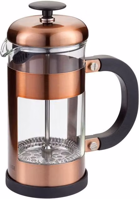 Judge 3 Cup Glass Cafetiere, 350ml, Copper – 1