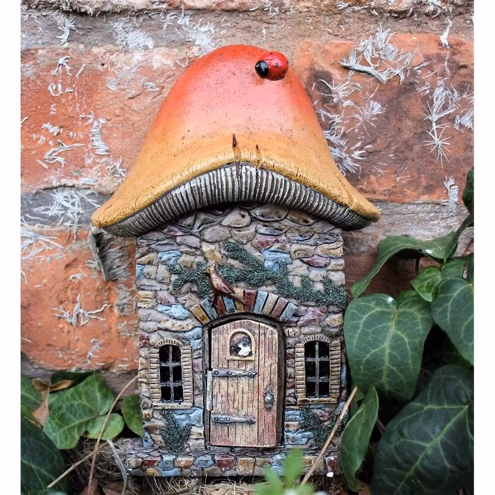 SPETLEK Garden Fairy Ornament Door in Multicolour – 3
