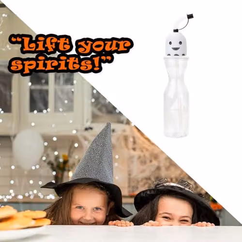 VFM e-Store Halloween Pumpkin Bottle, White, 500ml – 7