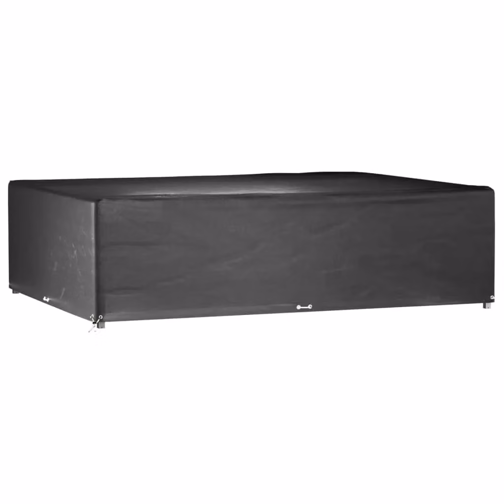 Berkfield Home Rectangular Garden Furniture Covers, 2 Pack, Black, W/D/H: 300 x 200 x 75 cm – 2
