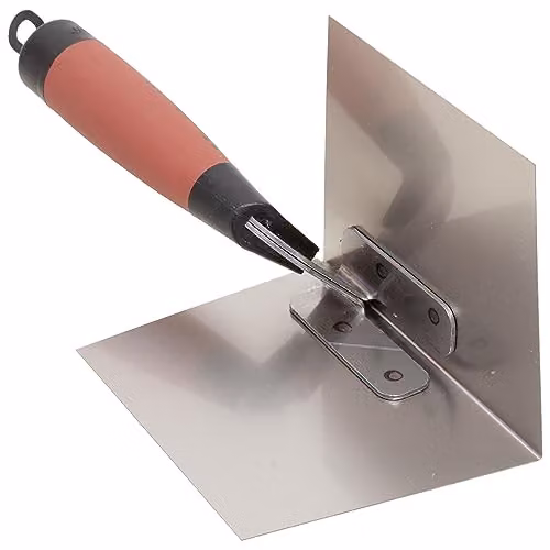 Marshalltown M24D Silver Stainless Steel Dry Wall Internal Corner Trowel – 2