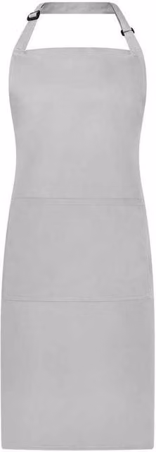 Brand Lab Bibbed Full Apron in Silver