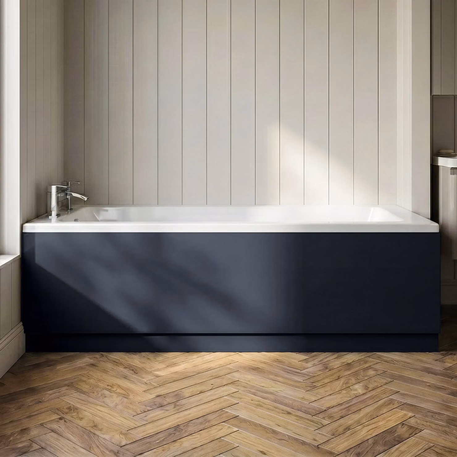 Balterley Grey MDF Bath Front Panel and Plinth – 3