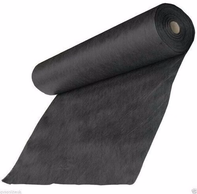 Garden Mile Black Garden Weed Control Fabric Sheet, W: 1 m, L: 20 m