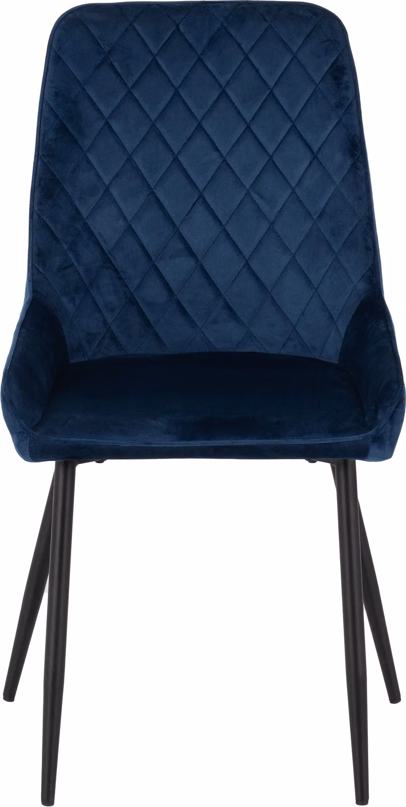 Seconique Hamilton 180cm Rectangular Dining Table and 6 Blue Avery Velvet Chairs Set – 5