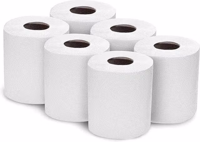 SPETLEK White Centrefeed Rolls, Pack of 6 – 1
