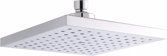Balterley Empire Square Rainfall Shower Head, Chrome, W/D/H: 20 x 20 x 6 cm