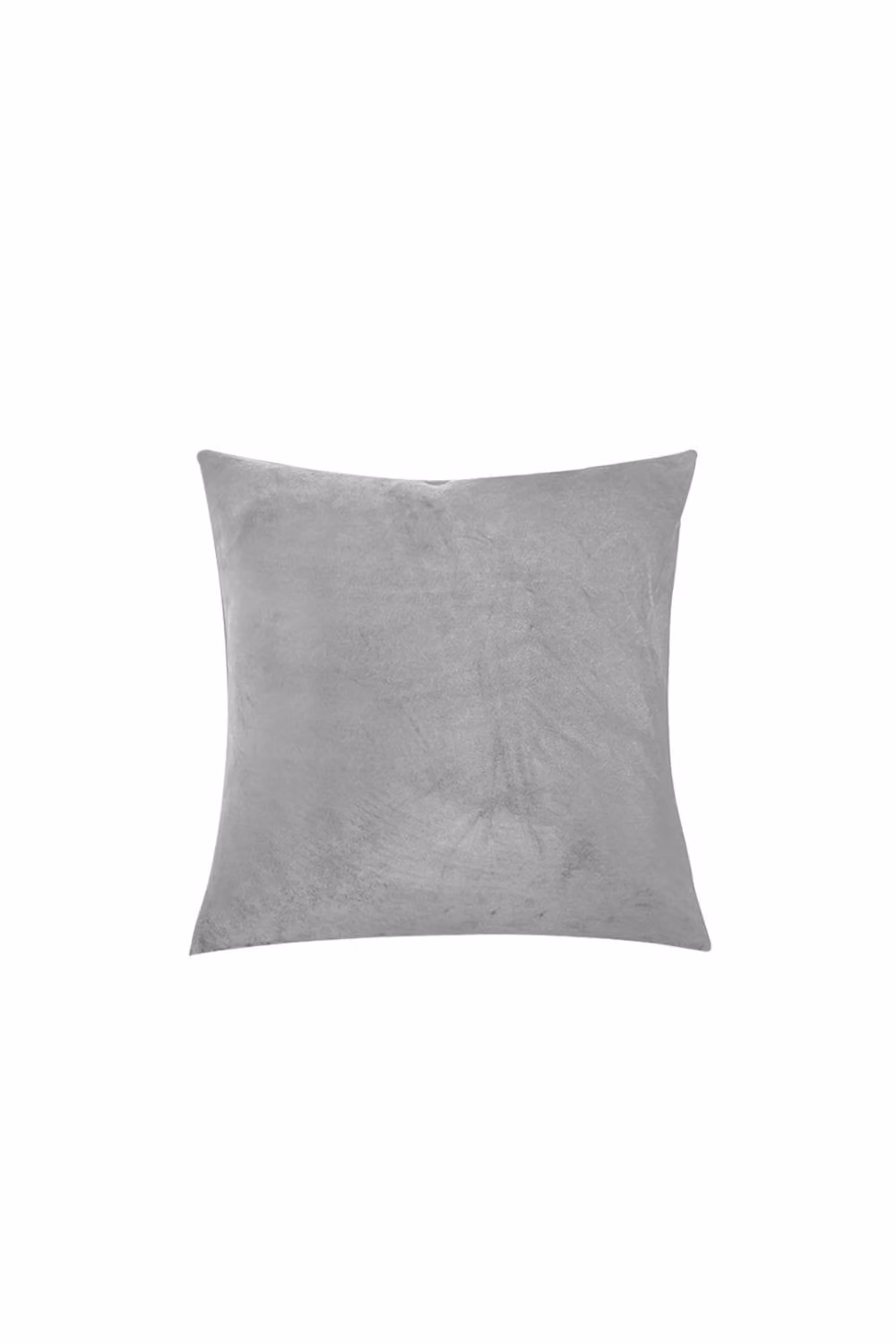 KDMD 4 Pack Light Grey Velvet Square Pillow Cushion Covers W/D/H: 45 x 45 x 0 cm – 2