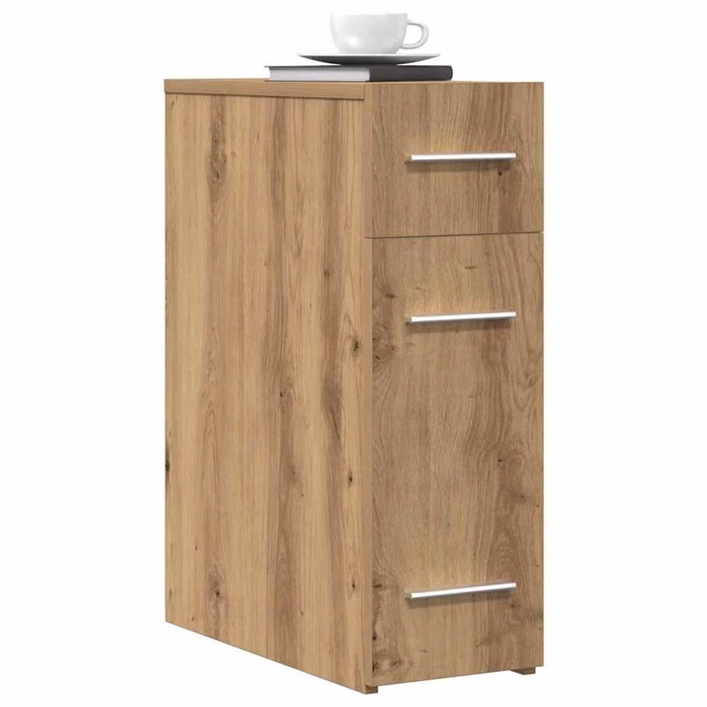 Berkfield Home Apothecary Cabinet in Artisan Oak Brown, W/D/H: 45.5 x 20 x 60 cm – 3