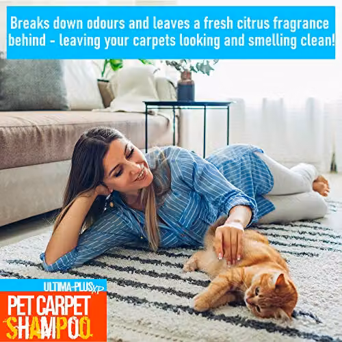 Ultima-Plus XP Citrus Pet Carpet Shampoo Cleaning Solution, Orange, 5 kg – 2