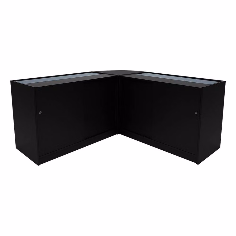 Monstershop Hera LED Shop Counter Set K1200, C1200 & CM60 in Black – 2