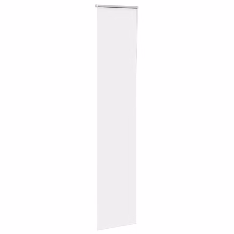 Berkfield Home White Blackout Roller Blind, Thermal Insulating Polyester, W: 60 cm, H: 230 cm
