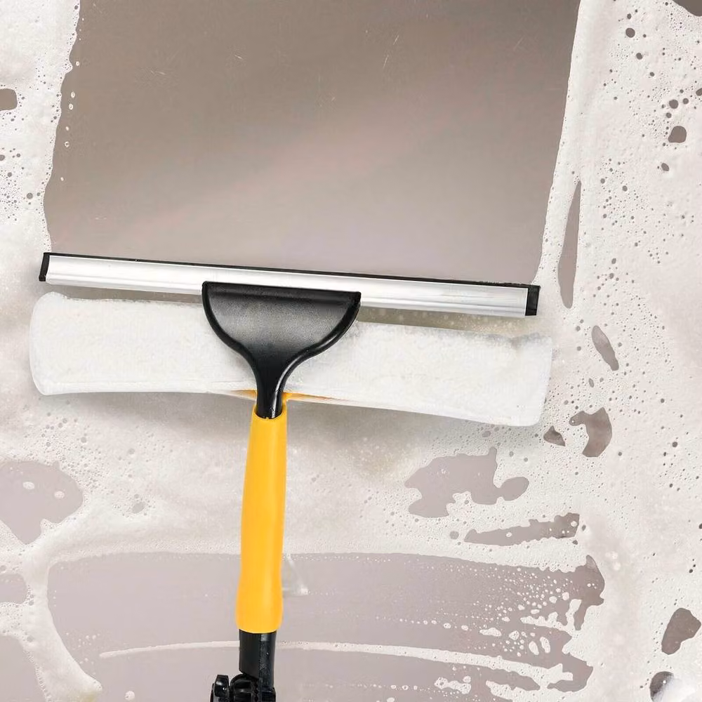 PAWNORA 3.5m Telescopic Large Squeegee with Rubber Blade in Orange – 4