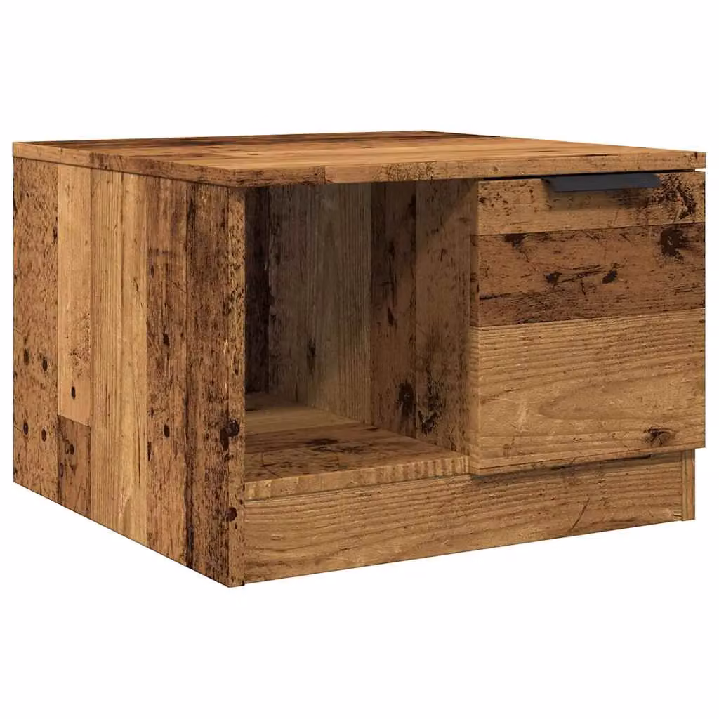 Berkfield Home Rustic Brown Square Coffee Table with Lift Mechanism, W/D/H: 50 x 50 x 36 cm – 2