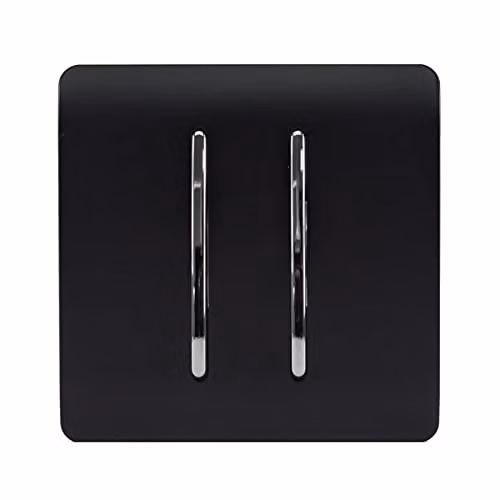 Trendi Modern Auto Retractive Doorbell Switch in Black – 2