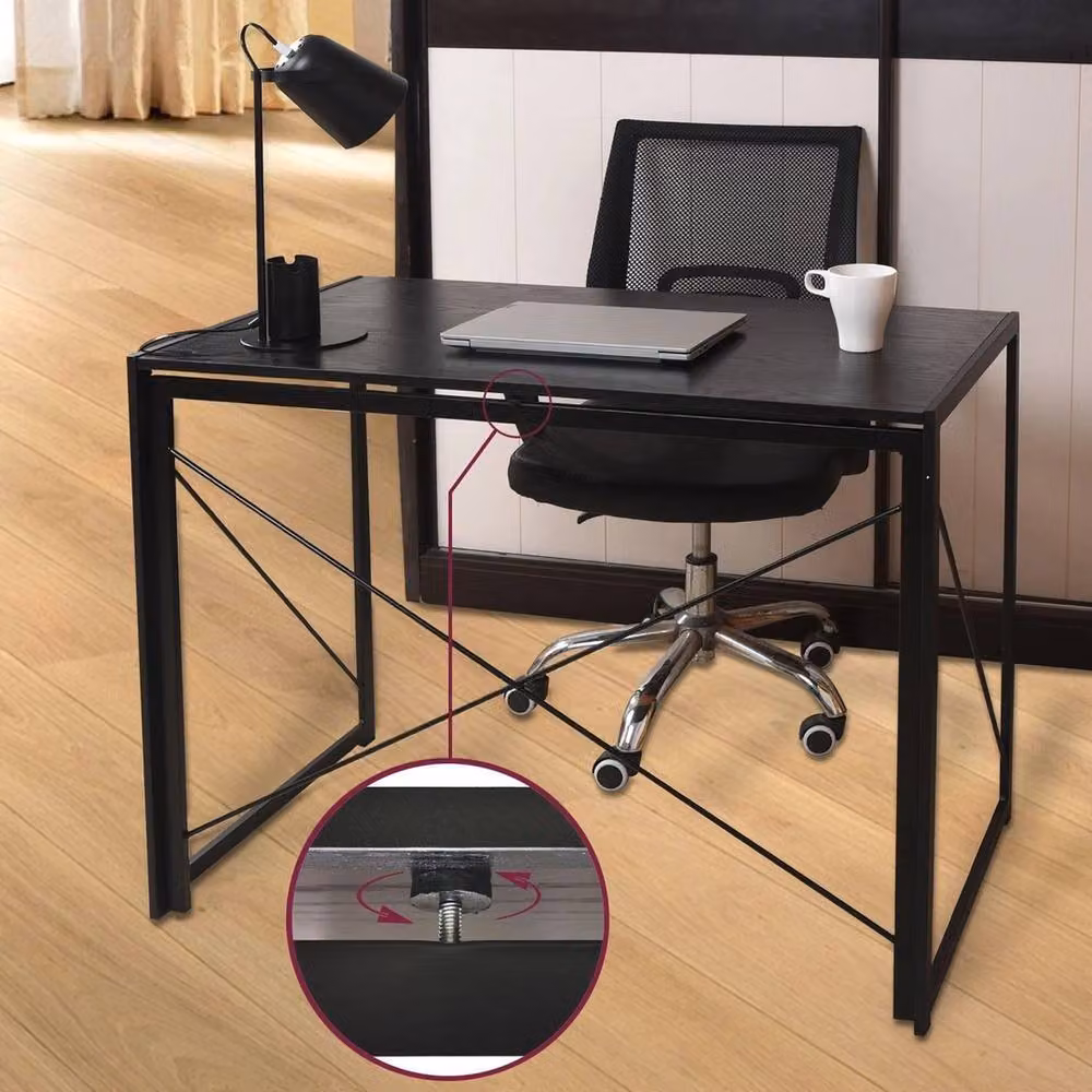 Havendro Black Folding Wooden Computer Desk and Study Coffee Table – 2