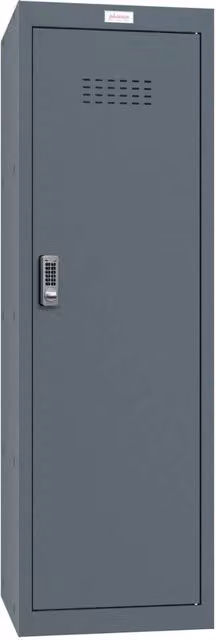 Phoenix Safe Company Grey Cube Locker CL1244AAE with Electronic Lock and Hinged Doors, 173L, W/D/H: 120 x 120 x 120 cm – 1