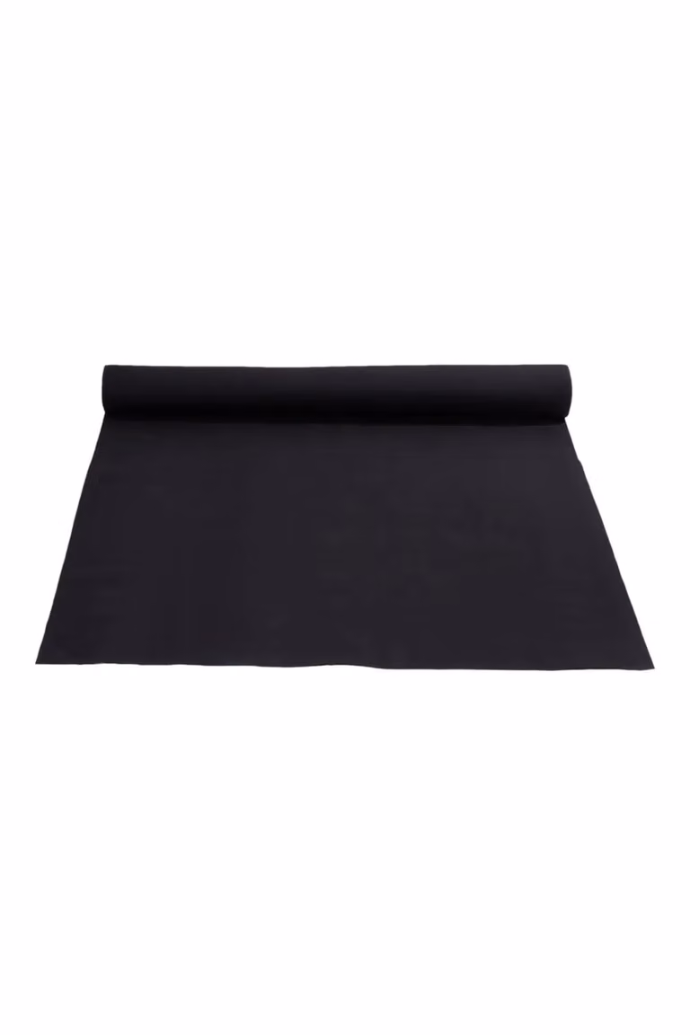 Living and Home Black EPDM Rubber Roofing Membrane Waterproof Underlayment, 1 Roll