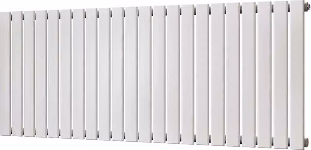 Typhoon White Vertical Single Panel Steel Radiator, H: 149.6 cm, W: 60 cm