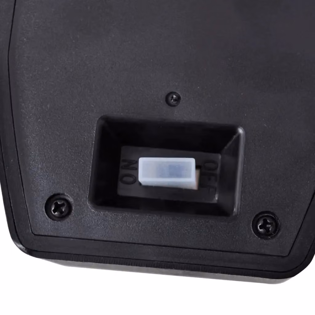 Berkfield Home Solar LED Wall Lamps with Motion Sensor, 2 Pack, Black – 5