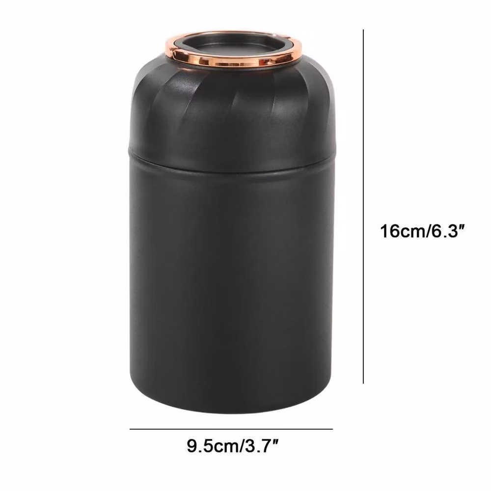 FLAVORA Stainless Steel Leakproof Hot Food and Soup Thermos Flask, Black, 500 ml – 2