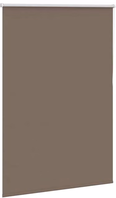 Berkfield Home Blackout Roller Blind, Coffee Brown Polyester, W: 95 cm, H: 130 cm