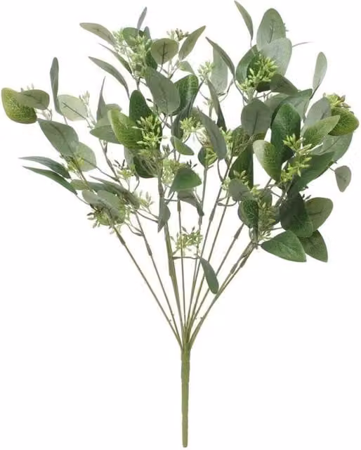 KDMD Green Eucalyptus Bush, Height: 48.26 cm