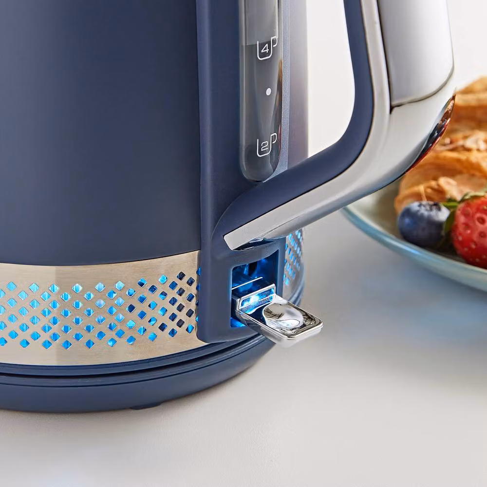 Morphy Richards Illumination Jug Kettle in Blue, 1.7 l – 3