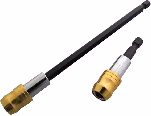 Amtech Quick Release Bit Holder Set, 2 Pack, Multicolour, 60mm and 150mm