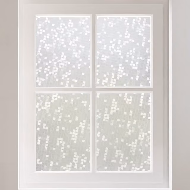 Lifeideas Self-Adhesive Translucent White 3D Privacy Window Film