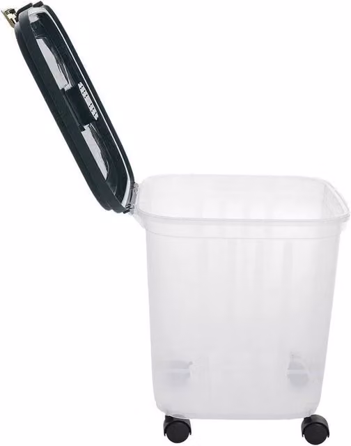 Hinsinc Clear Plastic Rice Storage Container, 2.5 kg