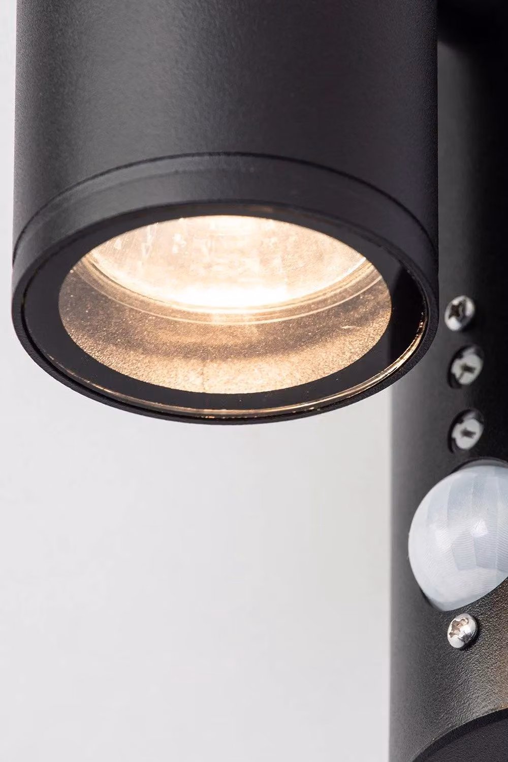BHS Lighting Delting Up & Down Outdoor Wall Light with Motion Sensor in Black – 2