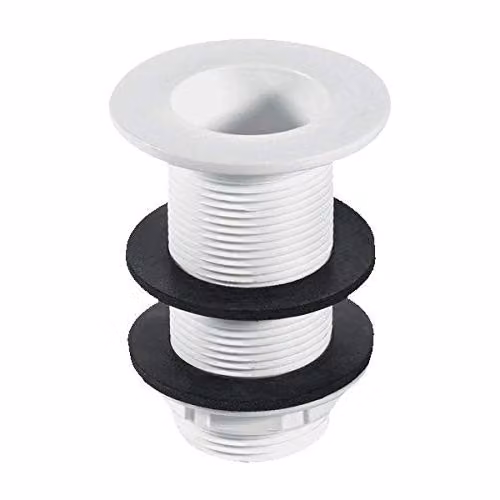 McAlpine W20 Tank Overflow with 3 inch Tail in White – 3
